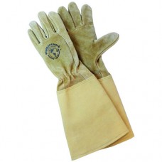 WWG Womanswork Rose Gauntlet Gloves with Canvas Cuff   562948788